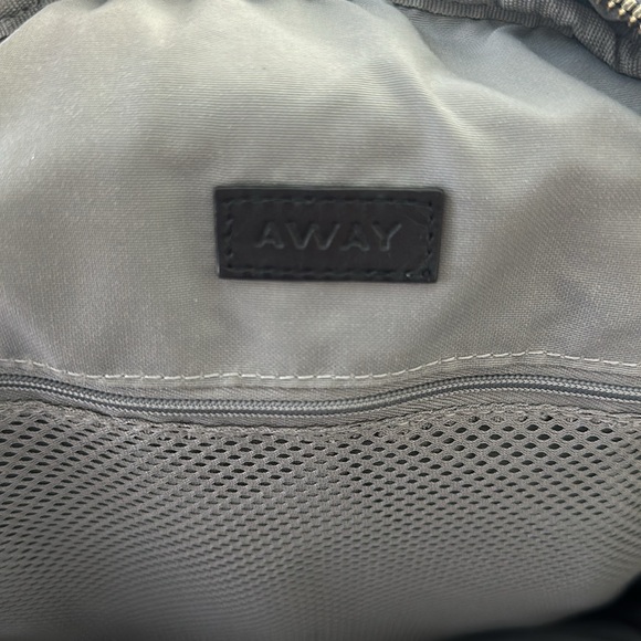 Away “The Backpack” in Jet Black - Water Resistant Nylon - Good Condition USED - Picture 8 of 16